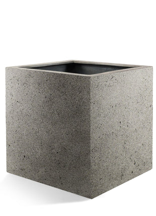 Pot Grigio Cube – Luxe betonnen designpot | Tijdloze en duurzame plantenbak voor binnen & buiten - Kamerplant