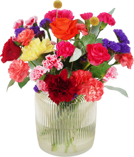 Flair - kleurrijk brievenbusboeket